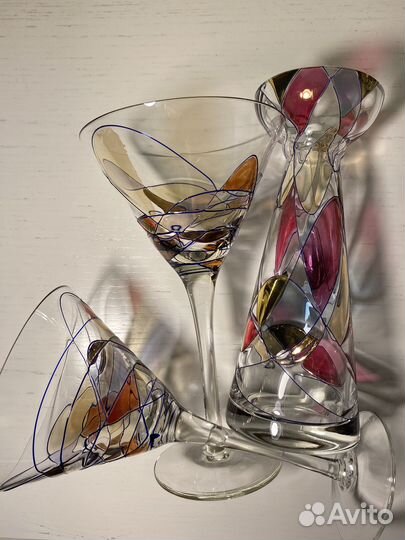 Бокалы ручной работы