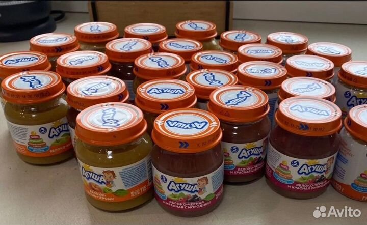 Детское фруктовое пюре