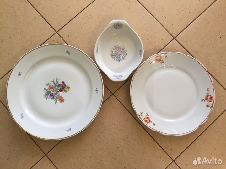 Блюда(фарфор,фаянс) СССР