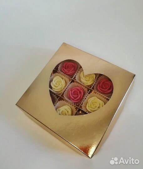 Шоколад ручной работы на день матери