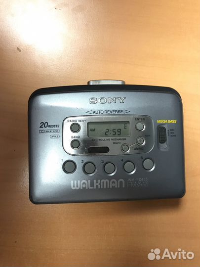 Кассетный плеер sony walkman WM-fx425 в ремонт