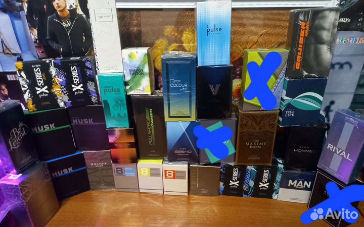 Avon, faberlic мужская парфюмерная вода