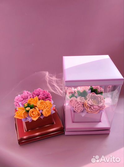 Цветы из гибкого шоколада