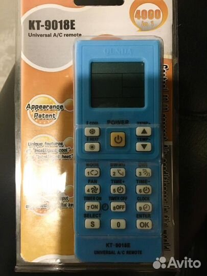 Универсальный пульт для кондиционера