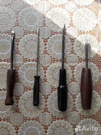 Отвёртки прямые шлиц СССР