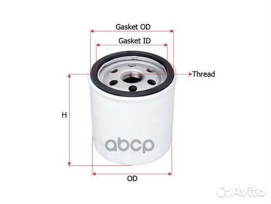 Фильтр масляный c31090 Sakura