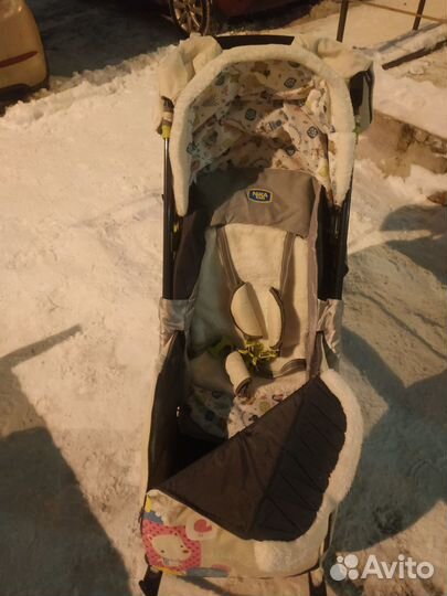 Детские санки-коляска