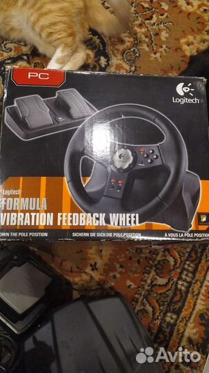 Руль Logitech Formula Vibration Feedback Wheel