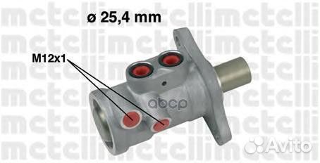 Цилиндр тормозной 050557 Metelli