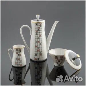 Кофейный сервиз Freiberg винтаж ретро гдр