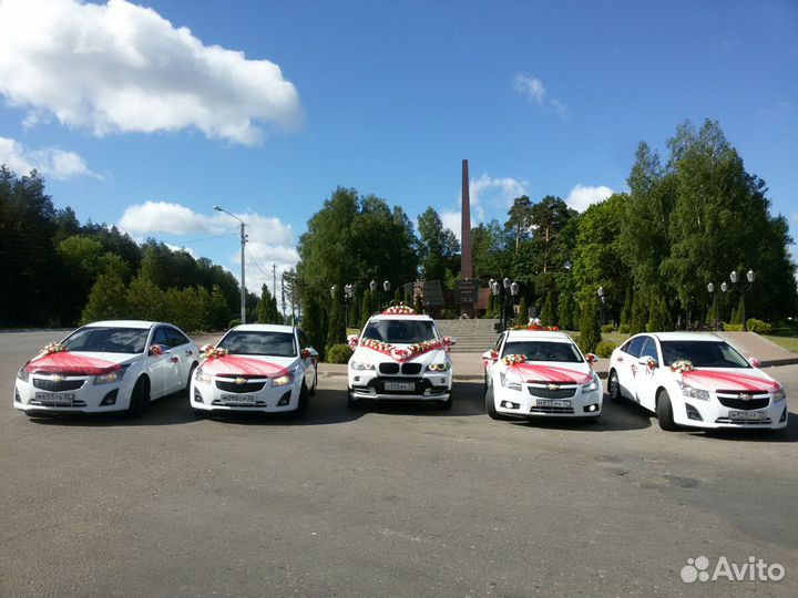 Прокат авто, украшений, кортеж на свадьбу