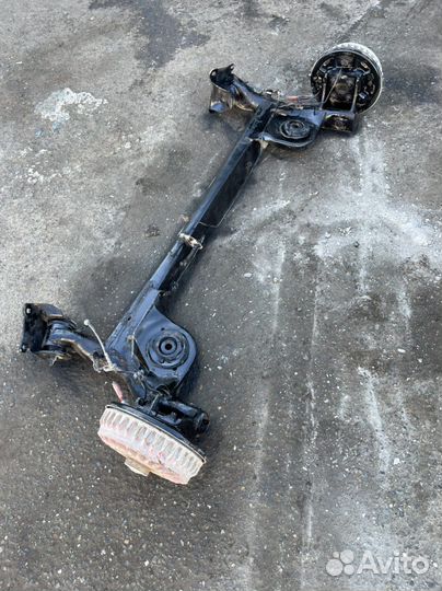 Альмера g15 балка задняя в сборе