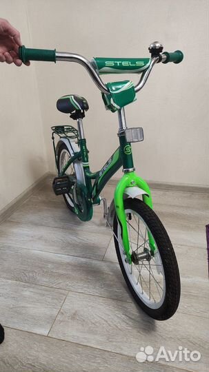 Детский велосипед Stels Talisman 16 зелёный
