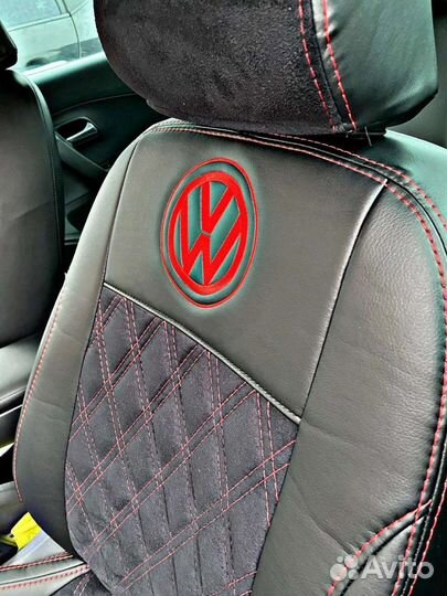 Чехлы на Volkswagen polo, фольксваген поло