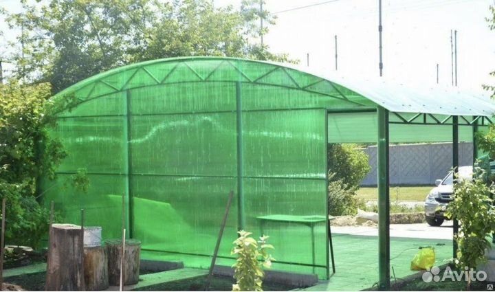 Поликарбонат Сотовый 4мм цветной для теплиц,забора