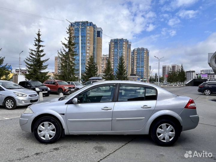 Renault Megane 1.6 AT, 2007, 204 257 км