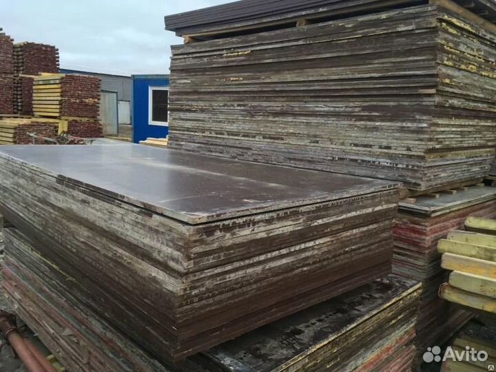 Ламинированная фанера бу