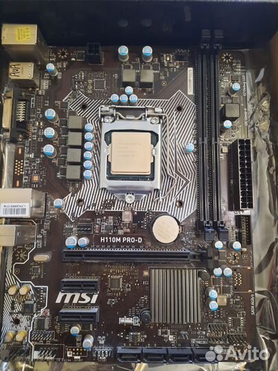 Материнская плата с процессором i5 6500