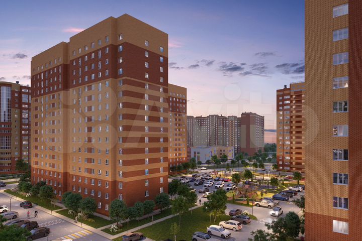 2-к. квартира, 58,2 м², 12/16 эт.