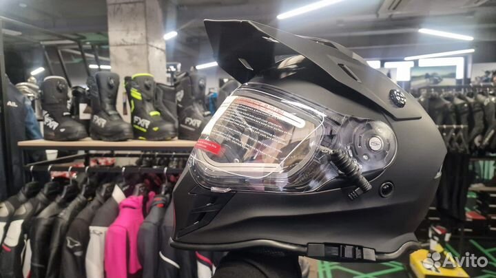 Шлем с подогревом RSX Iceman зимний