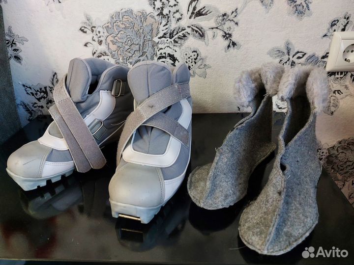 Ботинки лыжные детские для беговых лыж inovik р.35