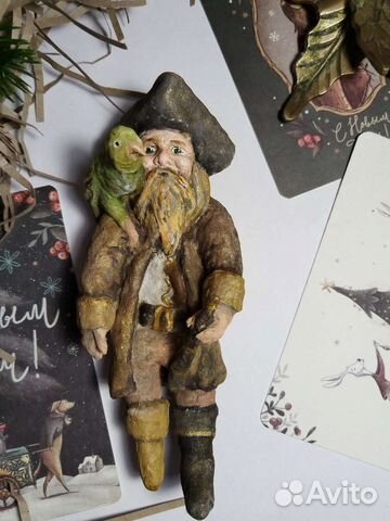 Ватные елочные игрушки новые