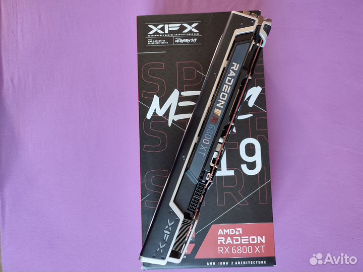 Видеокарта rx6800xt XFX