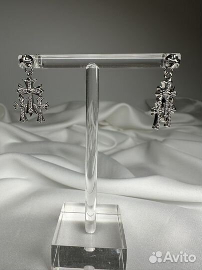 Chrome hearts серьги