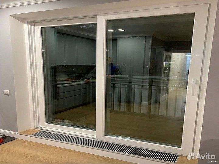 Пластиковые окна, новые, с завода, под заказ