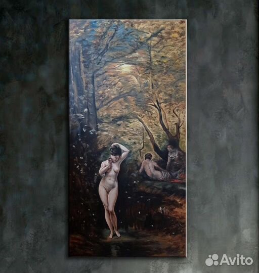 Картины большого размера в интерьер на заказ