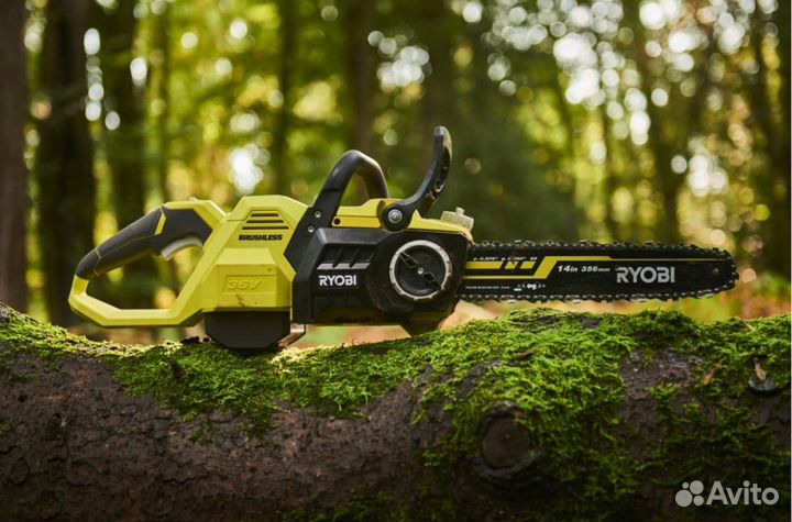 Бесщеточная цепная пила Ryobi MAX power RY36CSX35A