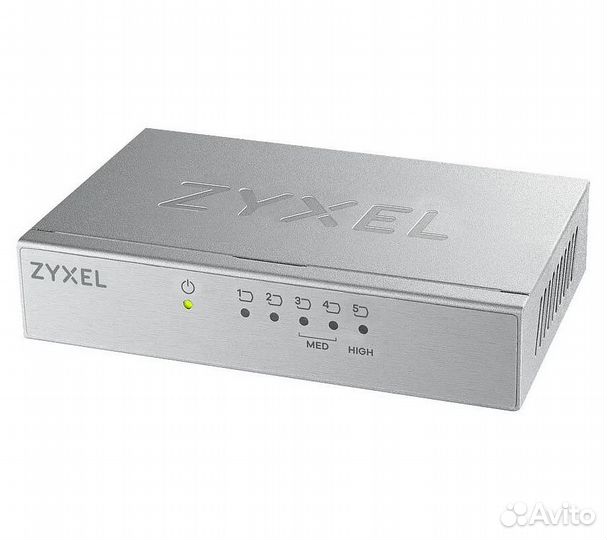 Коммутатор Zyxel GS-105BV3-EU0101F неуправляемый
