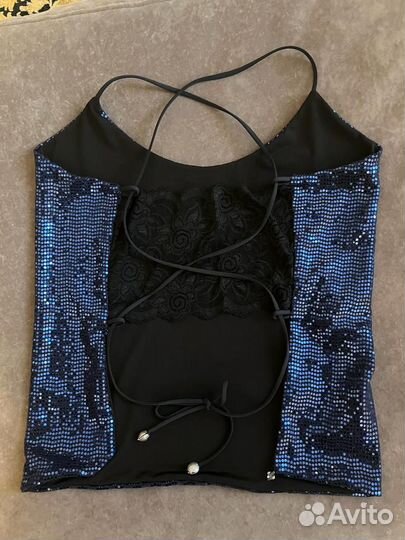 Прекрасная коктейльная маечка или для танго