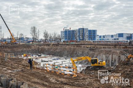 Ход строительства ЖК «Титул в Московском» 1 квартал 2024