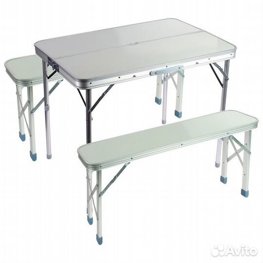 Набор мебели турист, складной: стол, 2 скамейки