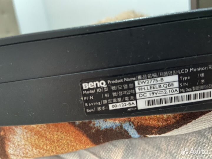 Монитор BenQ EW2775, 27 диагональ