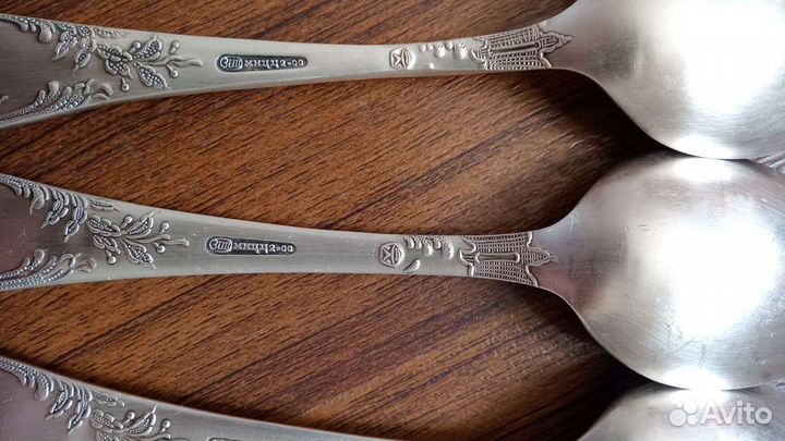 Раритетные ложки из Мельхиора СССР