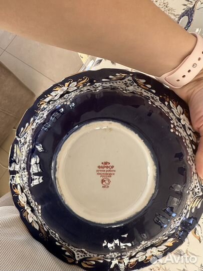 Фарфоровая посуда Гжель