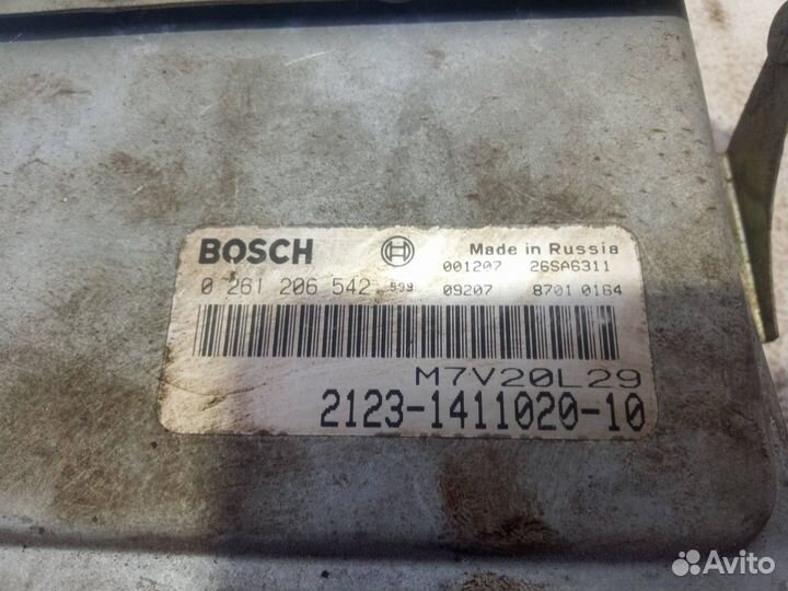 Блок управления двигателем Chevrolet Niva 21236