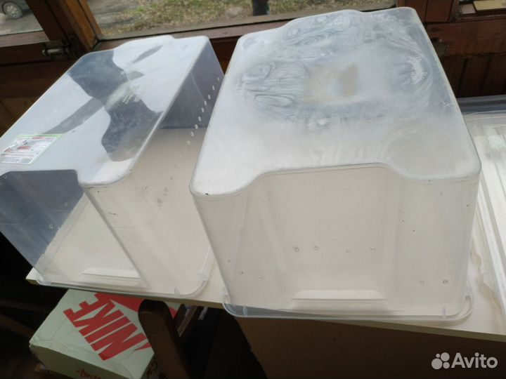 Ящики пластиковые хозяйственные