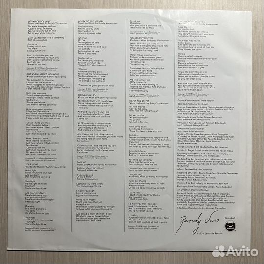 Randy Vanwarmer – Warmer (Швеция 1979г.)