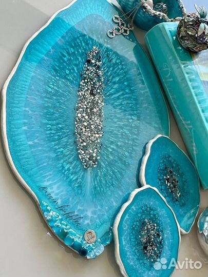 Подарочный набор из эпоксидной смолы