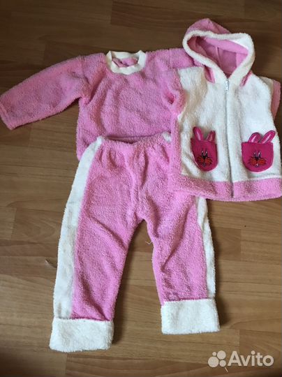 Несколько пакетов вещей для девочки