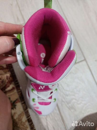 Коньки детские, раздвижные, р.27-30