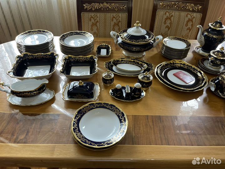 Чайно столовый сервиз на 12 персон Weimar Uvel