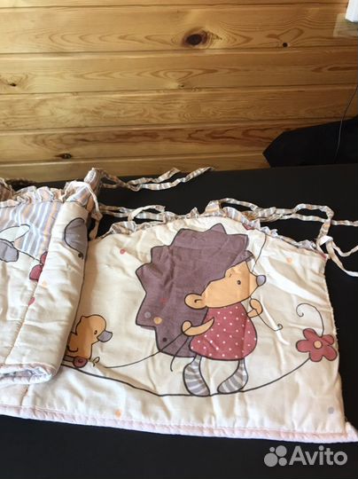 Бортики на кроватку