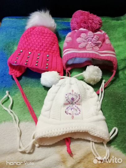 Шапки детские новые