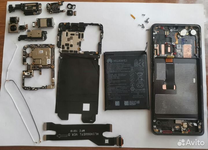 Huawei p30 pro запчасти разбор