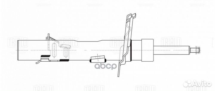 Амортизатор подвески AG10193 Trialli