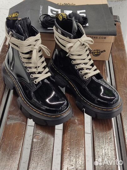 Ботинки Rick Owens x dr Martens